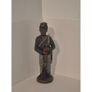 Sarah's Attic African American Black Heritage Figurine War Soldier Standing Man